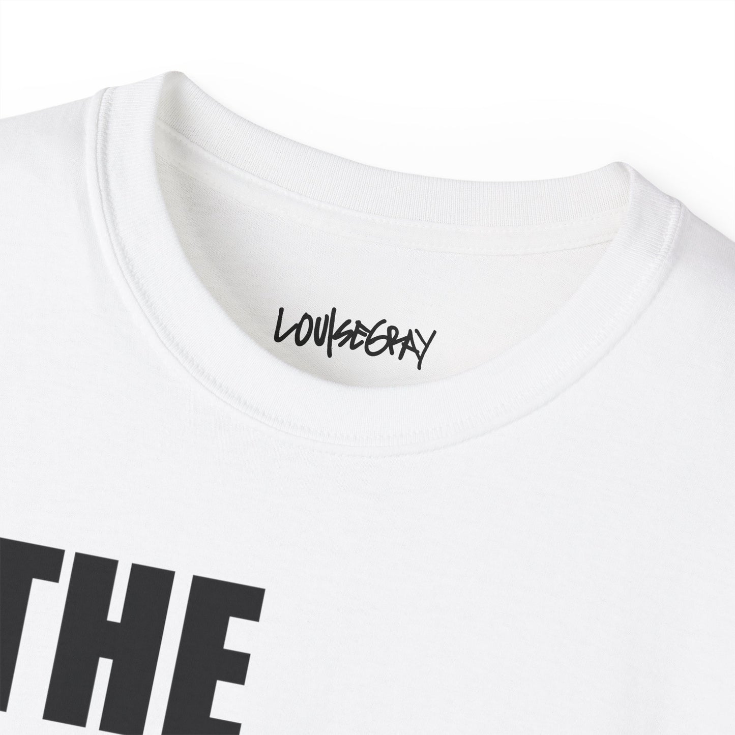 THE OPTIMISM OF IDEAS Ultra Cotton Slogan Tee