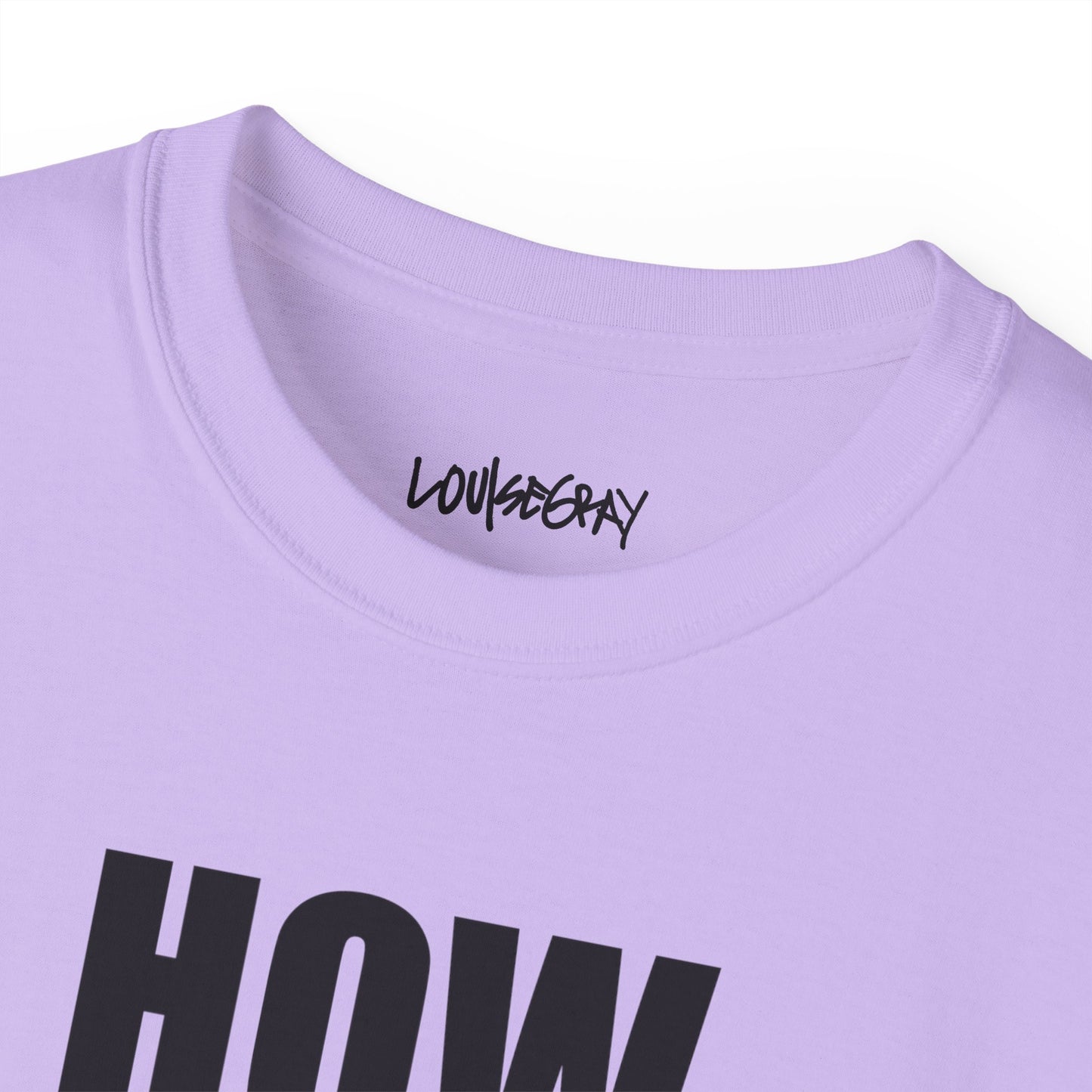 HOW YOU ACT HAS POWER Ultra Cotton Slogan Tee