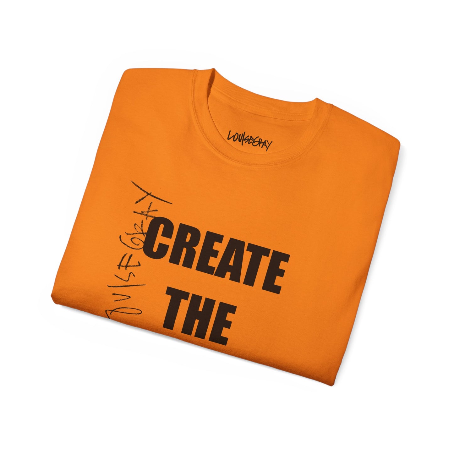 CREATE THE REVOLUTION WE NEED Ultra Cotton Slogan Tee