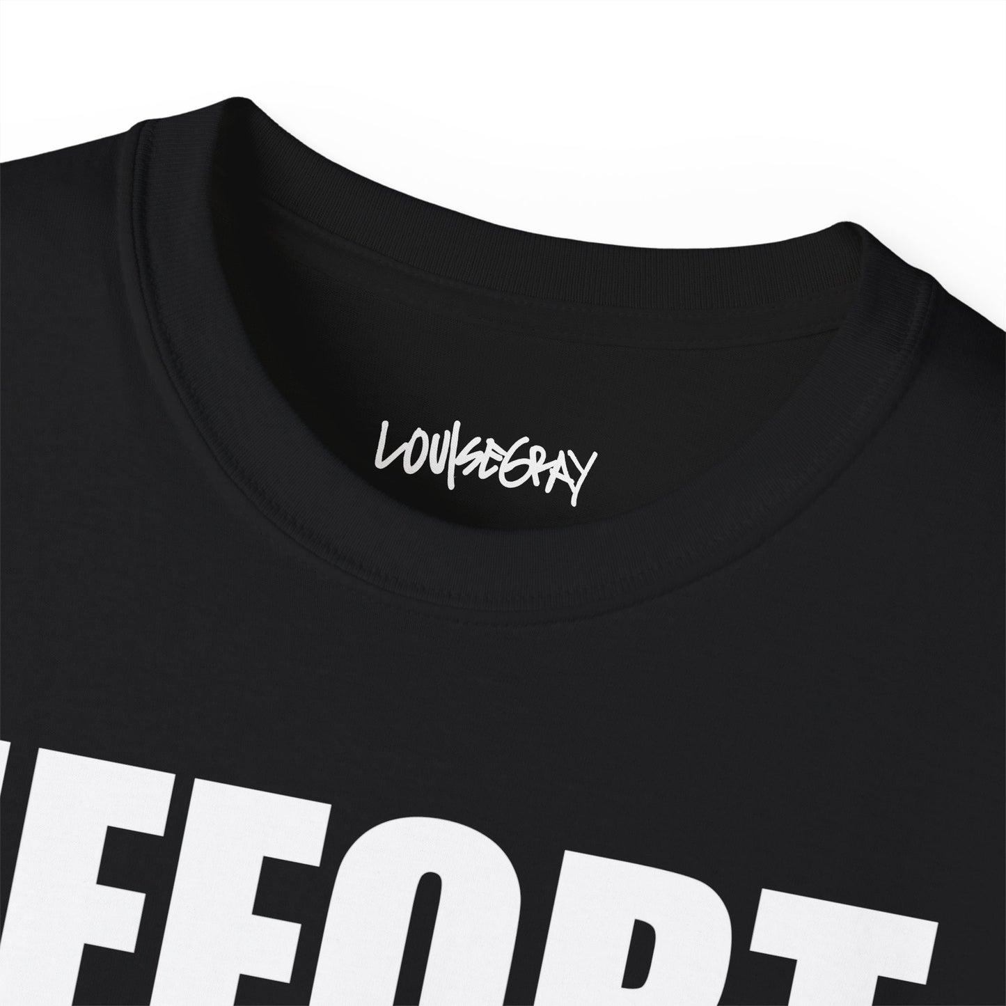 EFFORT IS THE FUTURE Ultra Cotton Slogan Tee