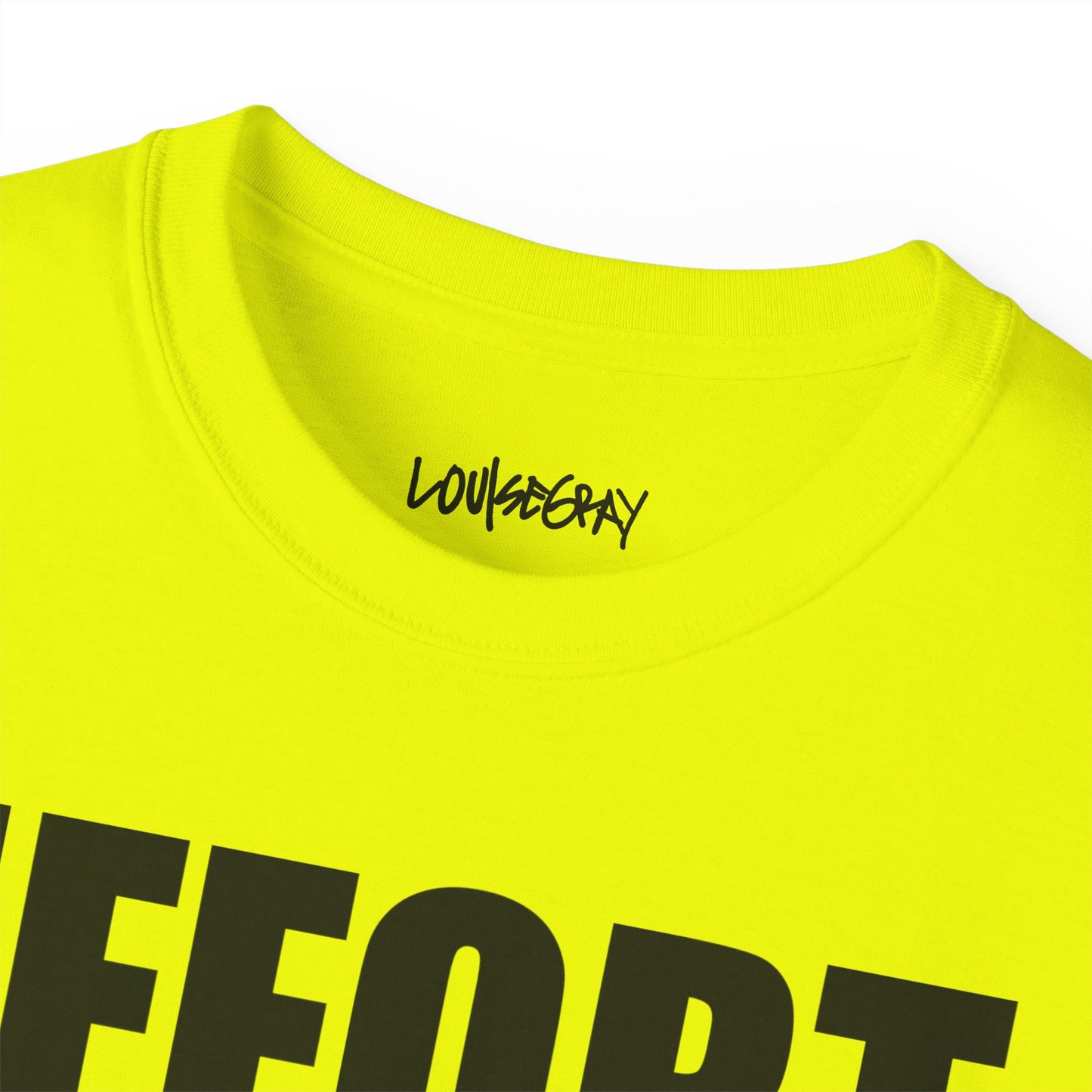 EFFORT IS THE FUTURE Ultra Cotton Slogan Tee