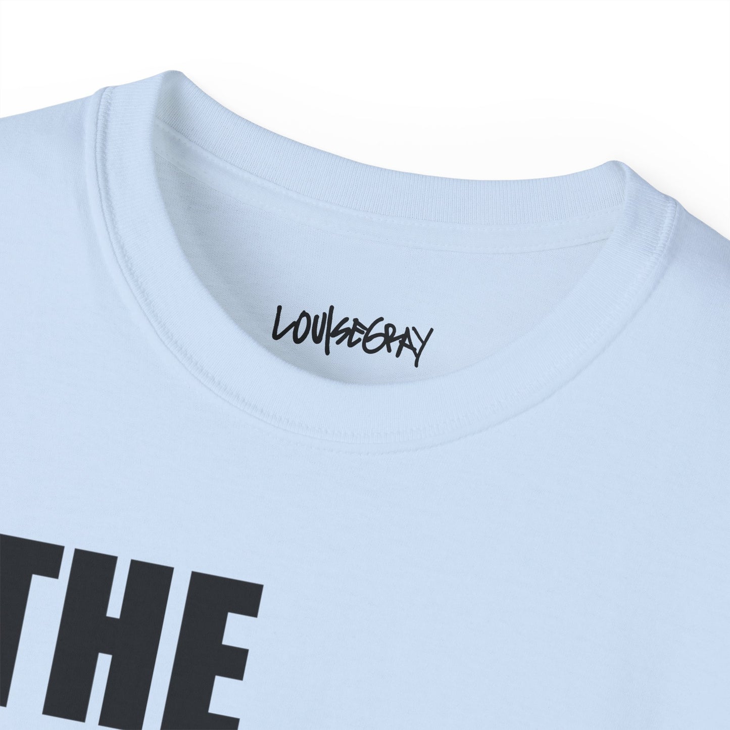 THE OPTIMISM OF IDEAS Ultra Cotton Slogan Tee
