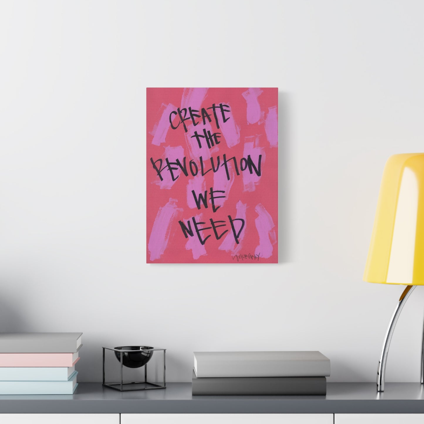 ‘Create The Revolution We Need' Canvas Print