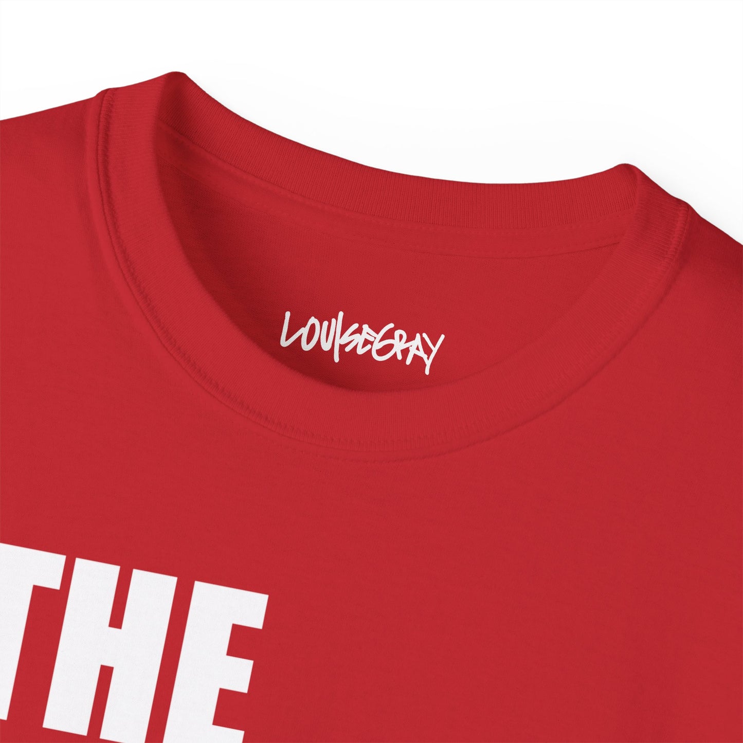 THE OPTIMISM OF IDEAS Ultra Cotton Slogan Tee