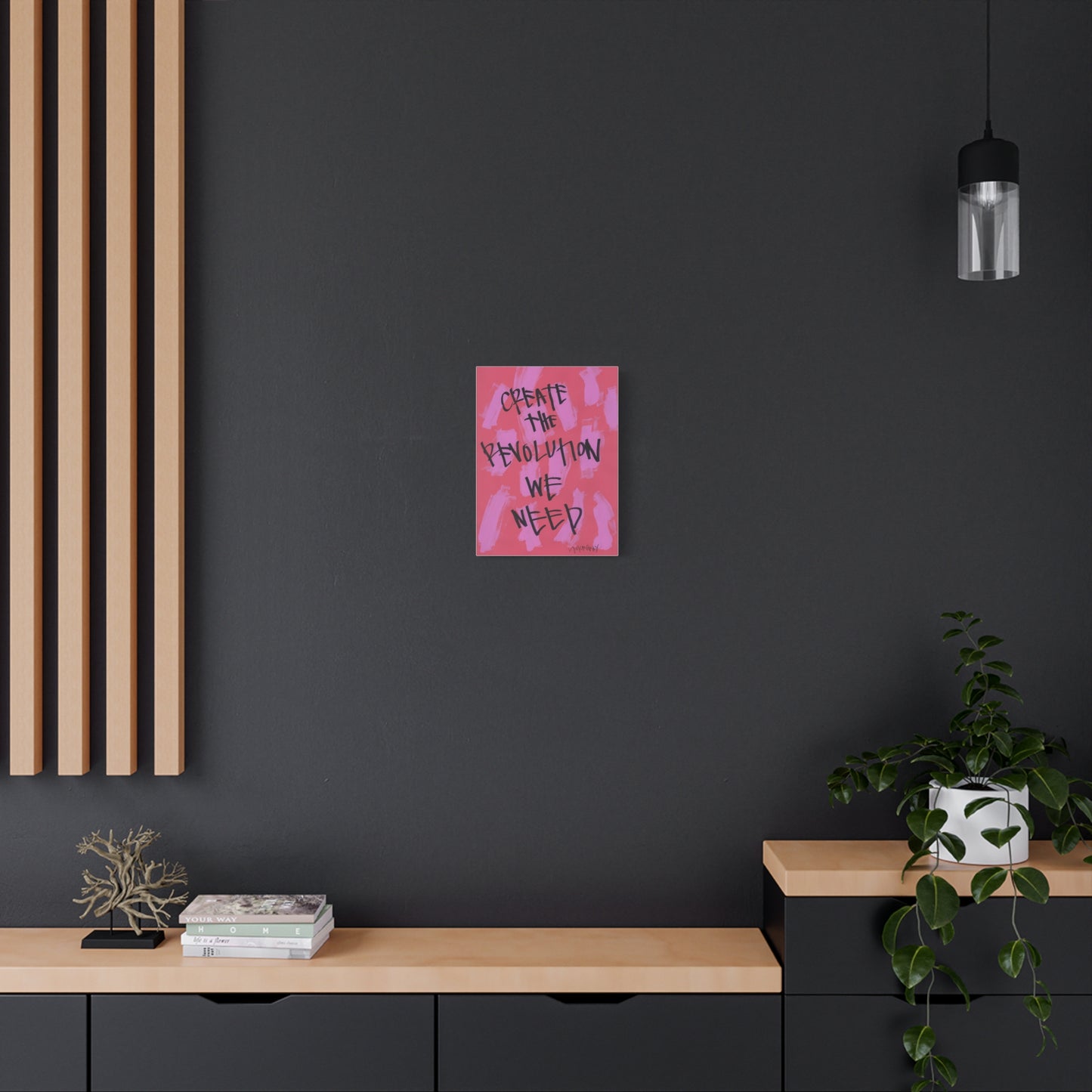 ‘Create The Revolution We Need' Canvas Print