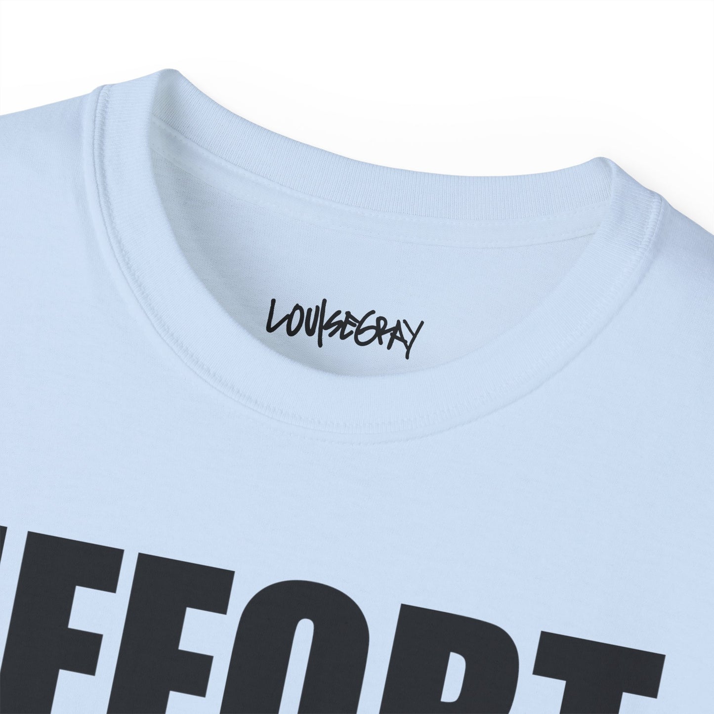 EFFORT IS THE FUTURE Ultra Cotton Slogan Tee