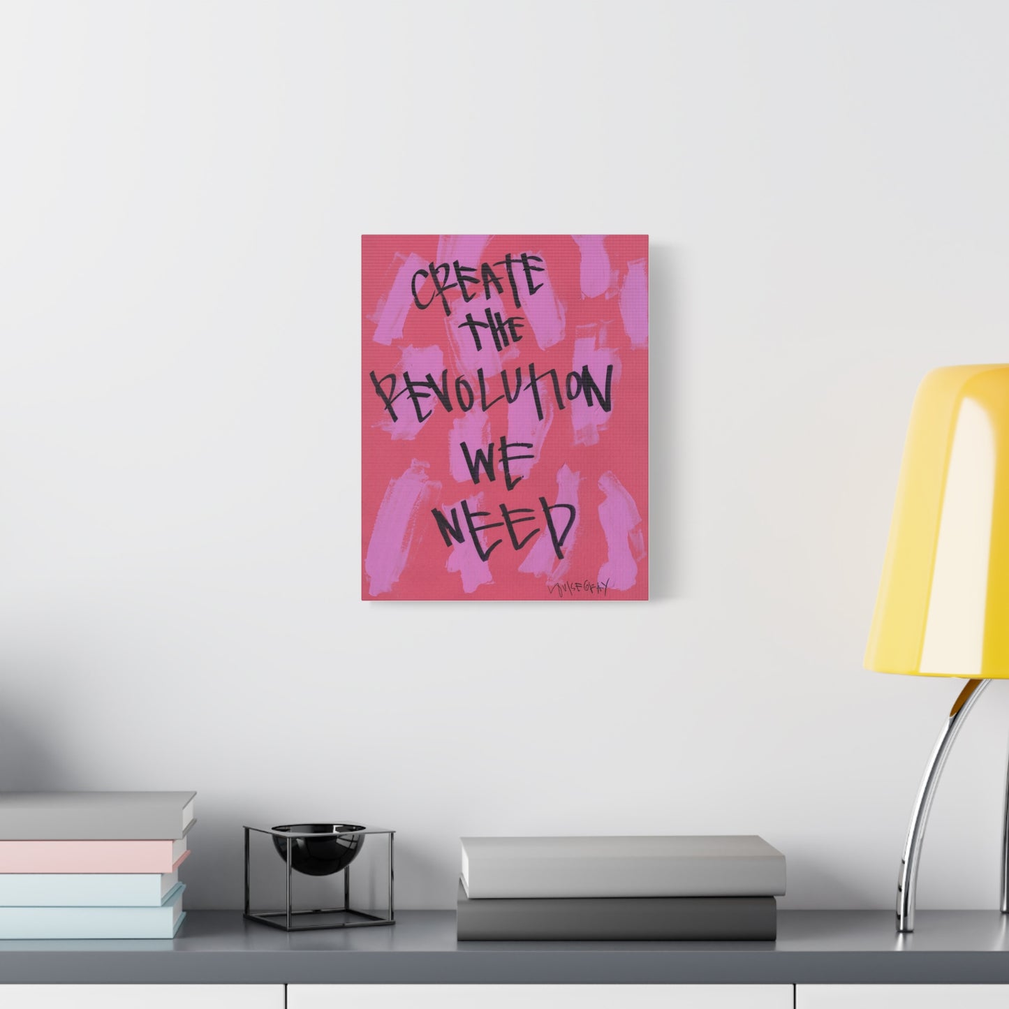 ‘Create The Revolution We Need' Canvas Print