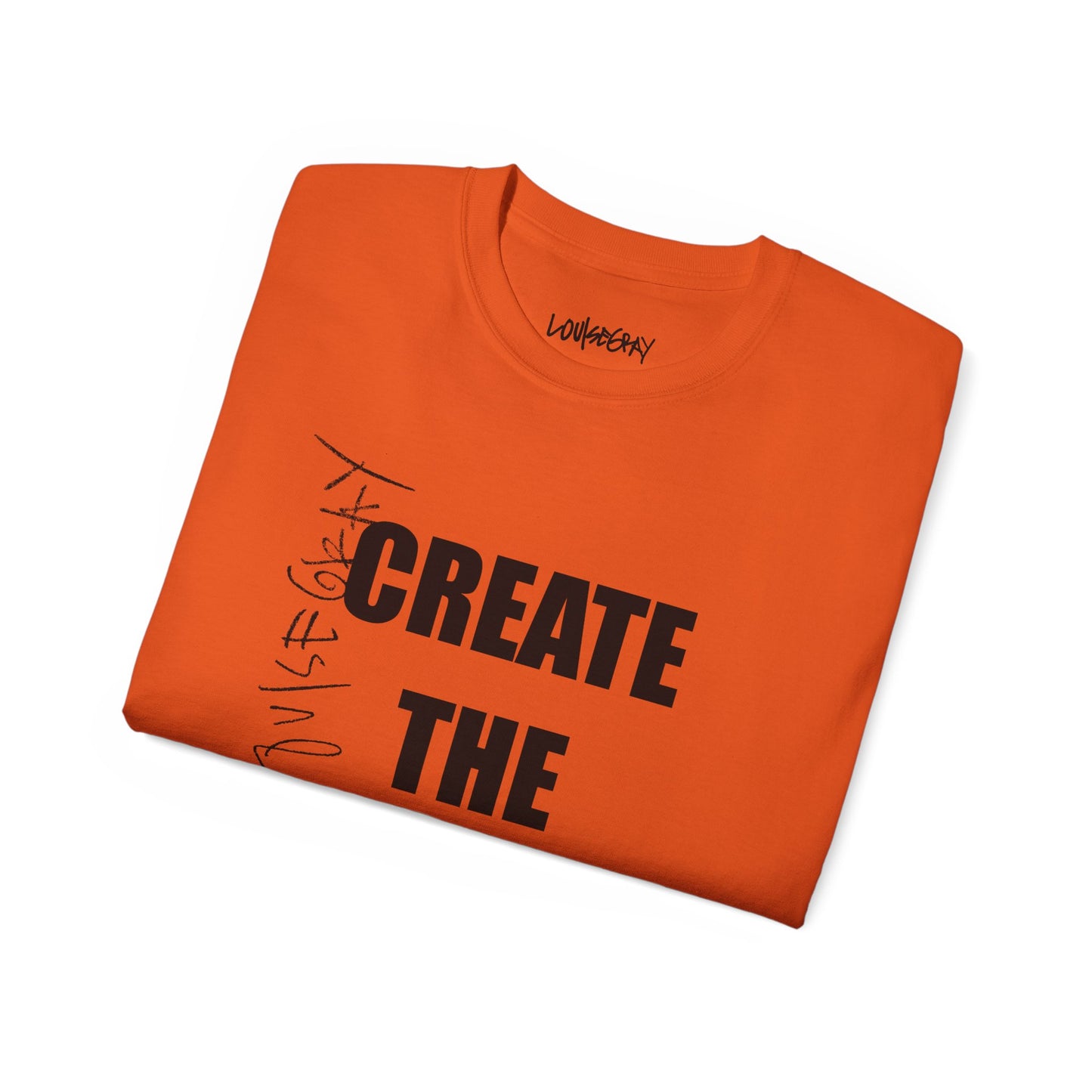 CREATE THE REVOLUTION WE NEED Ultra Cotton Slogan Tee