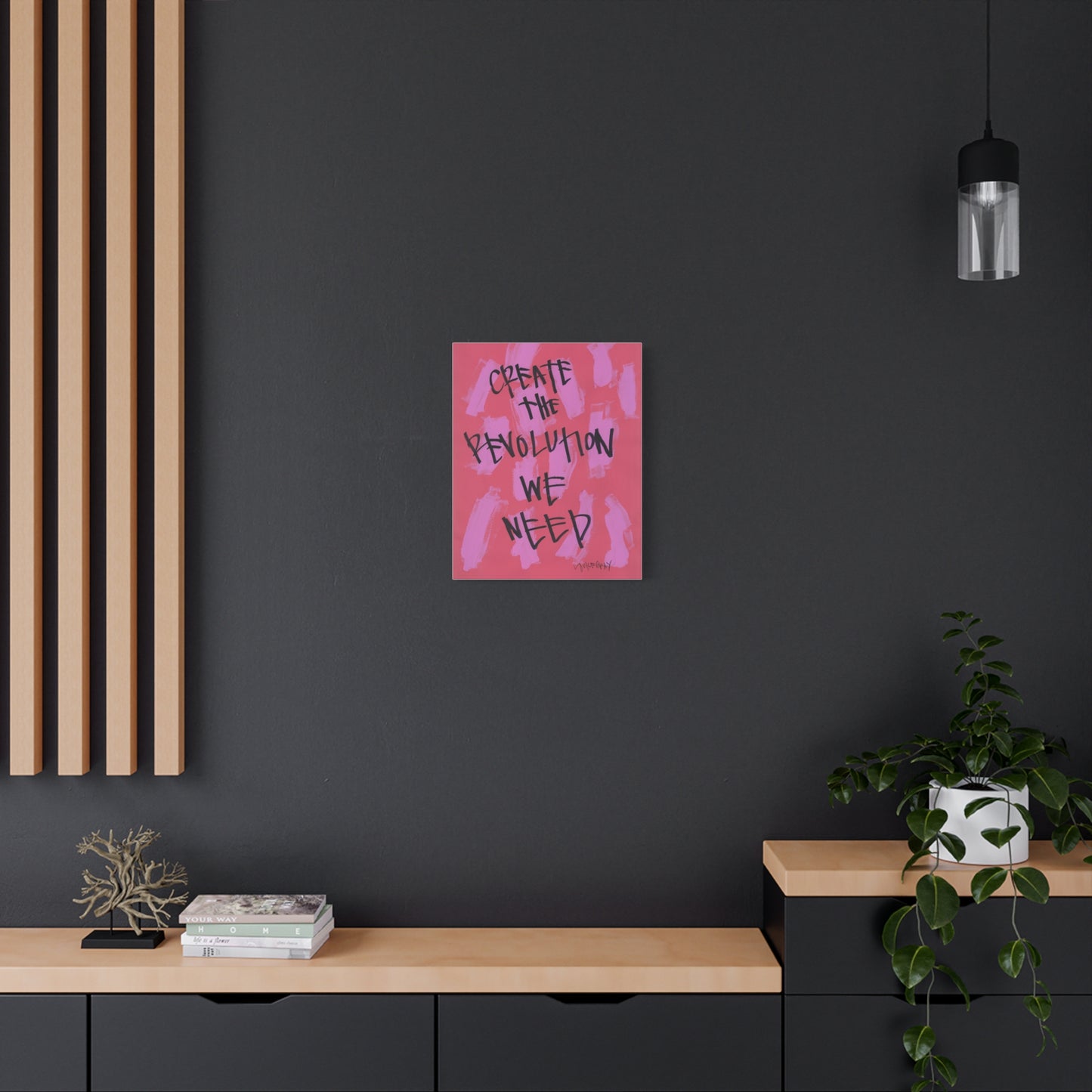‘Create The Revolution We Need' Canvas Print