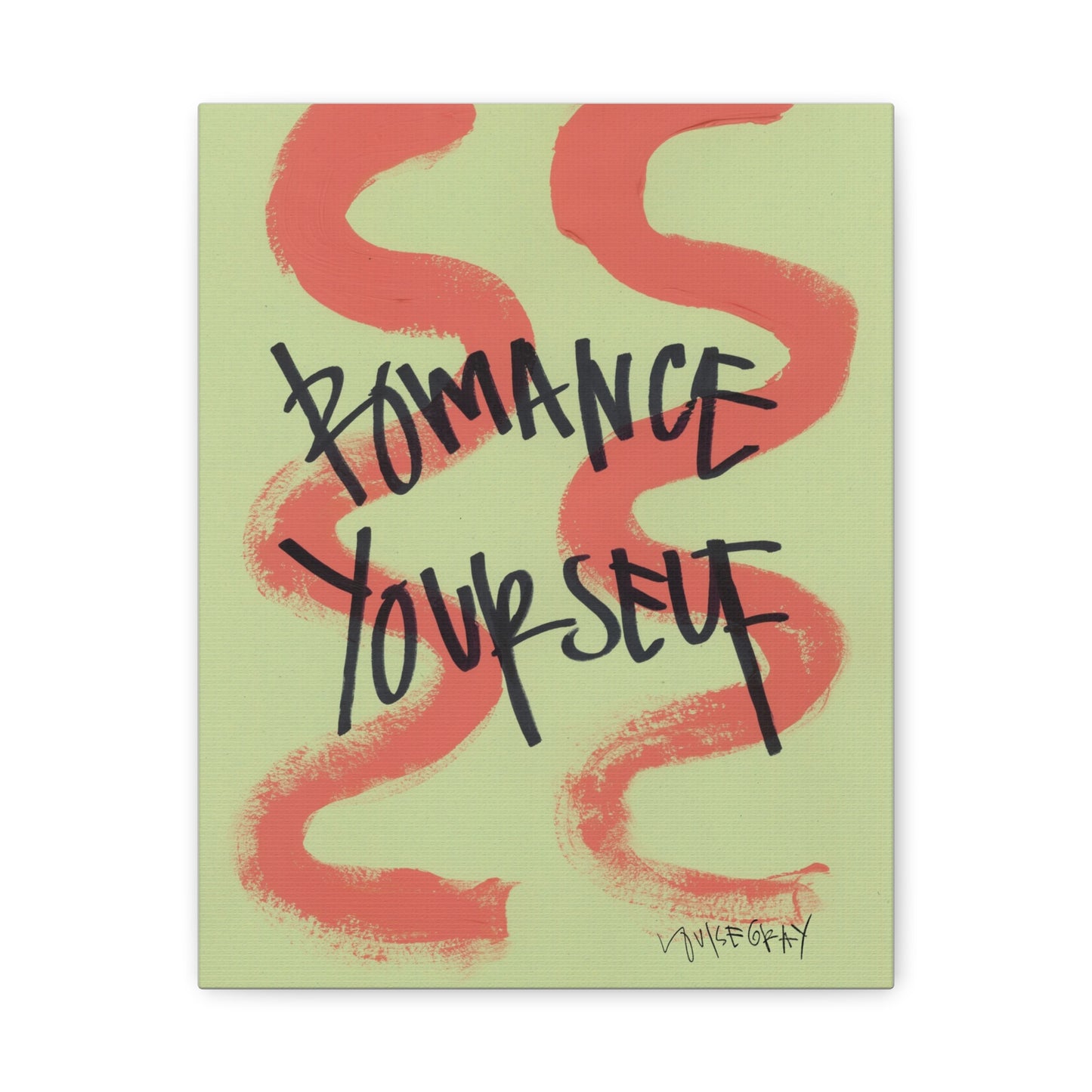 'Romance Yourself' Canvas Print