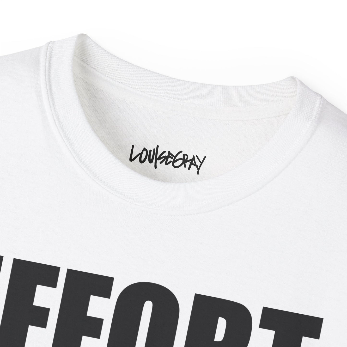 EFFORT IS THE FUTURE Ultra Cotton Slogan Tee