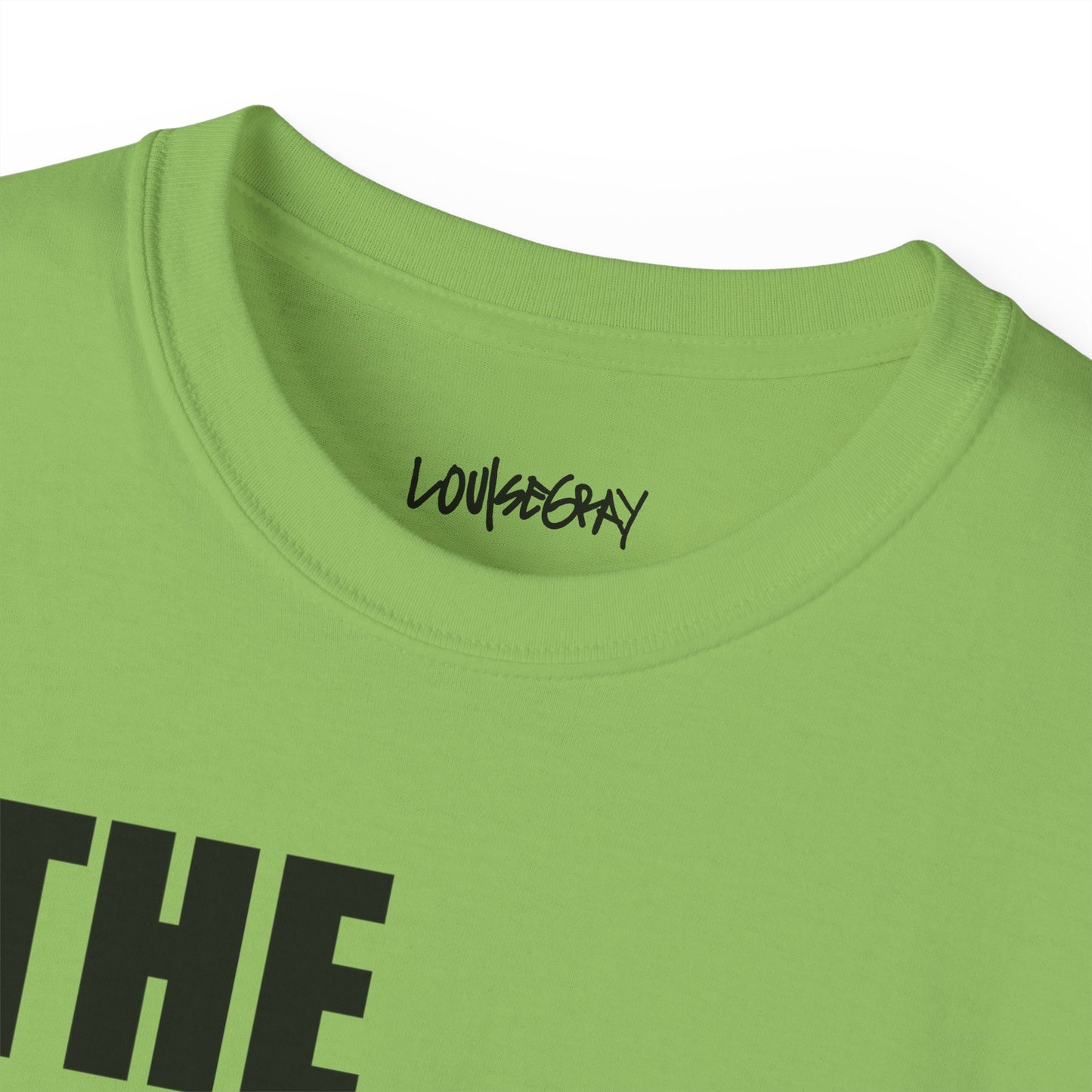 THE OPTIMISM OF IDEAS Ultra Cotton Slogan Tee