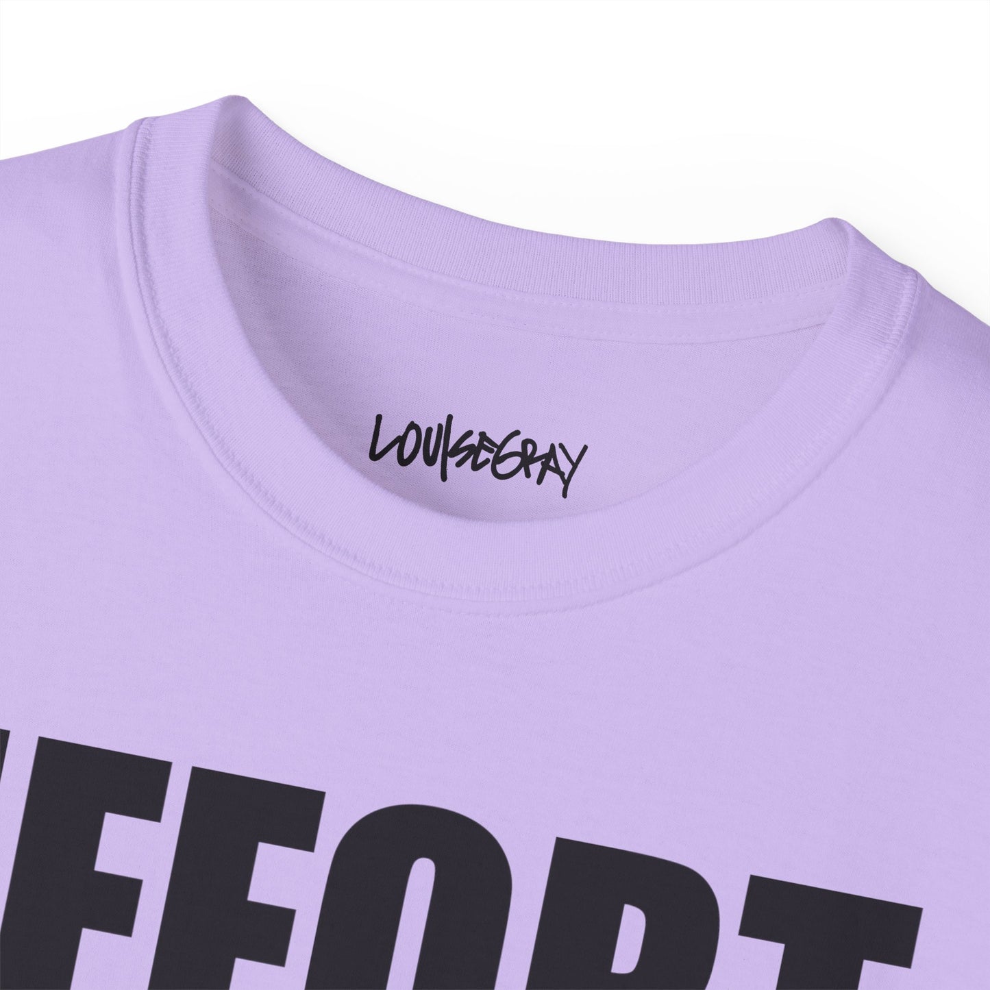EFFORT IS THE FUTURE Ultra Cotton Slogan Tee