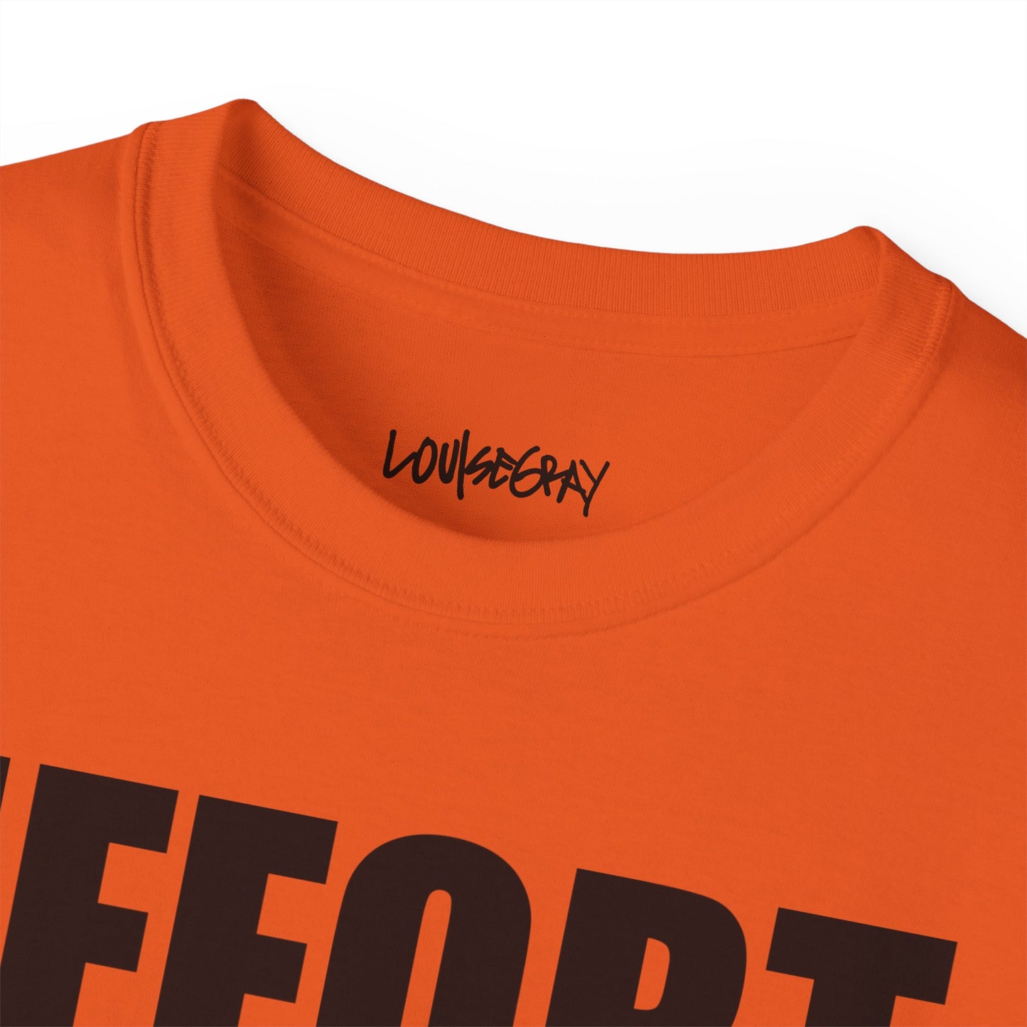 EFFORT IS THE FUTURE Ultra Cotton Slogan Tee