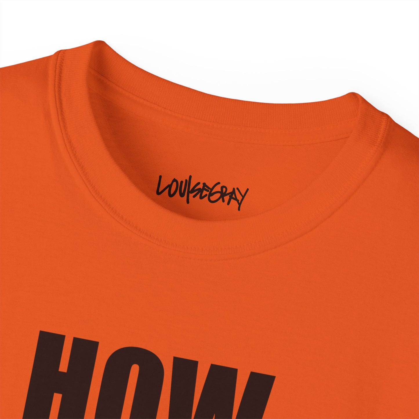 HOW YOU ACT HAS POWER Ultra Cotton Slogan Tee