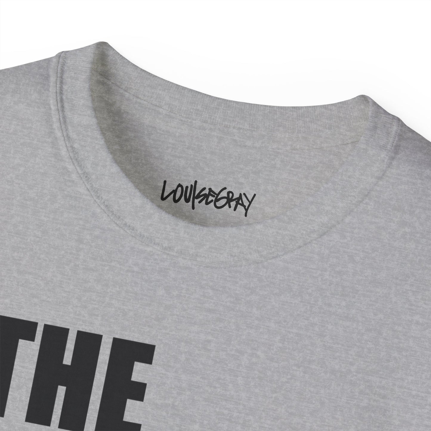 THE OPTIMISM OF IDEAS Ultra Cotton Slogan Tee
