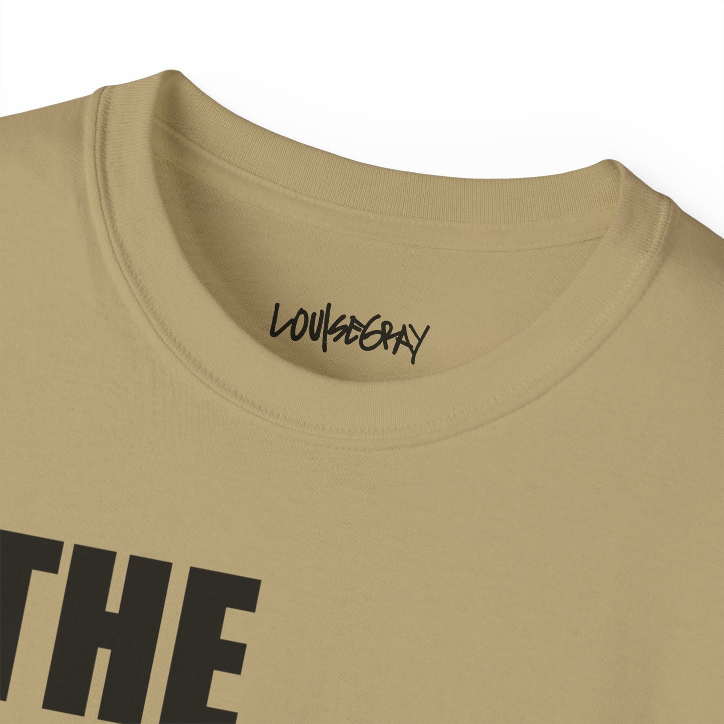THE OPTIMISM OF IDEAS Ultra Cotton Slogan Tee