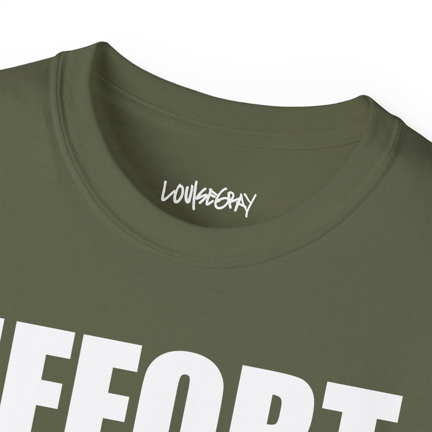 EFFORT IS THE FUTURE Ultra Cotton Slogan Tee
