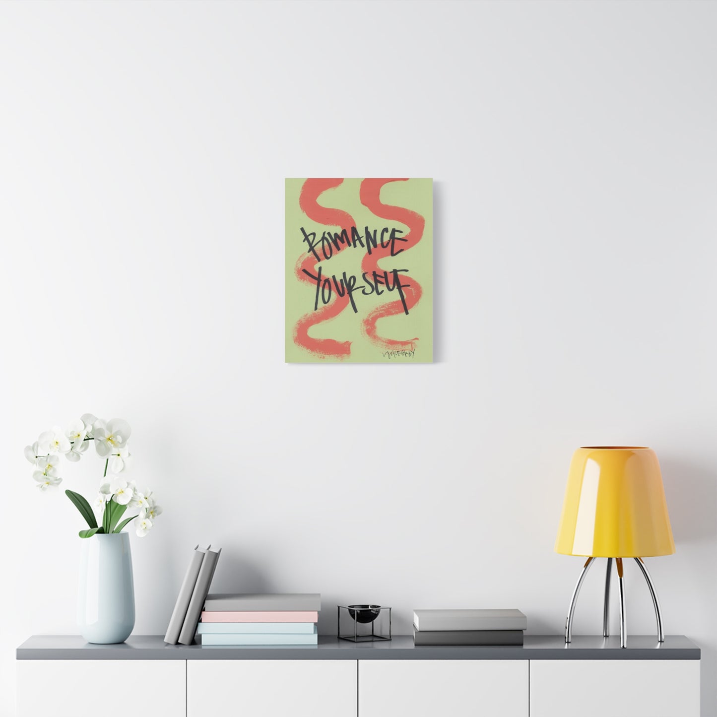 'Romance Yourself' Canvas Print