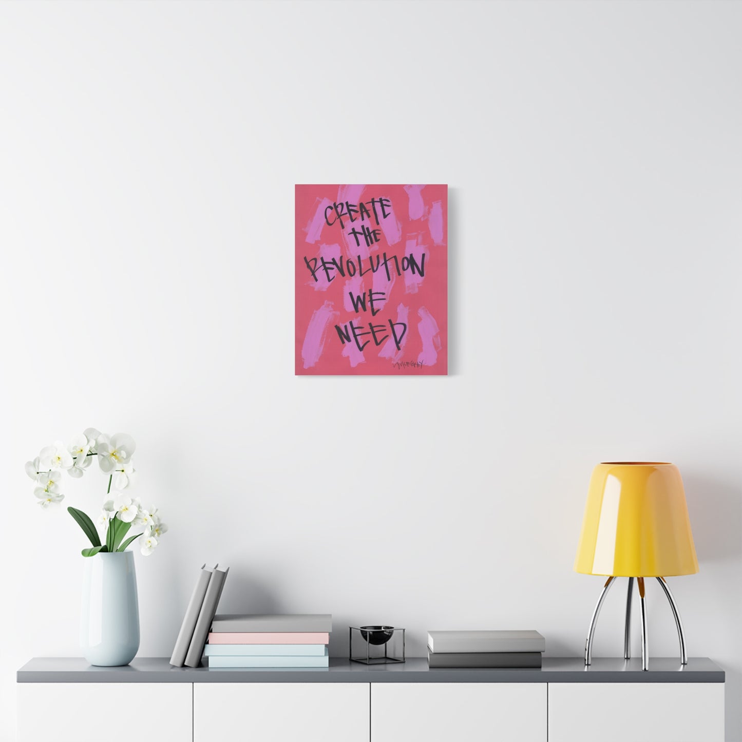 ‘Create The Revolution We Need' Canvas Print