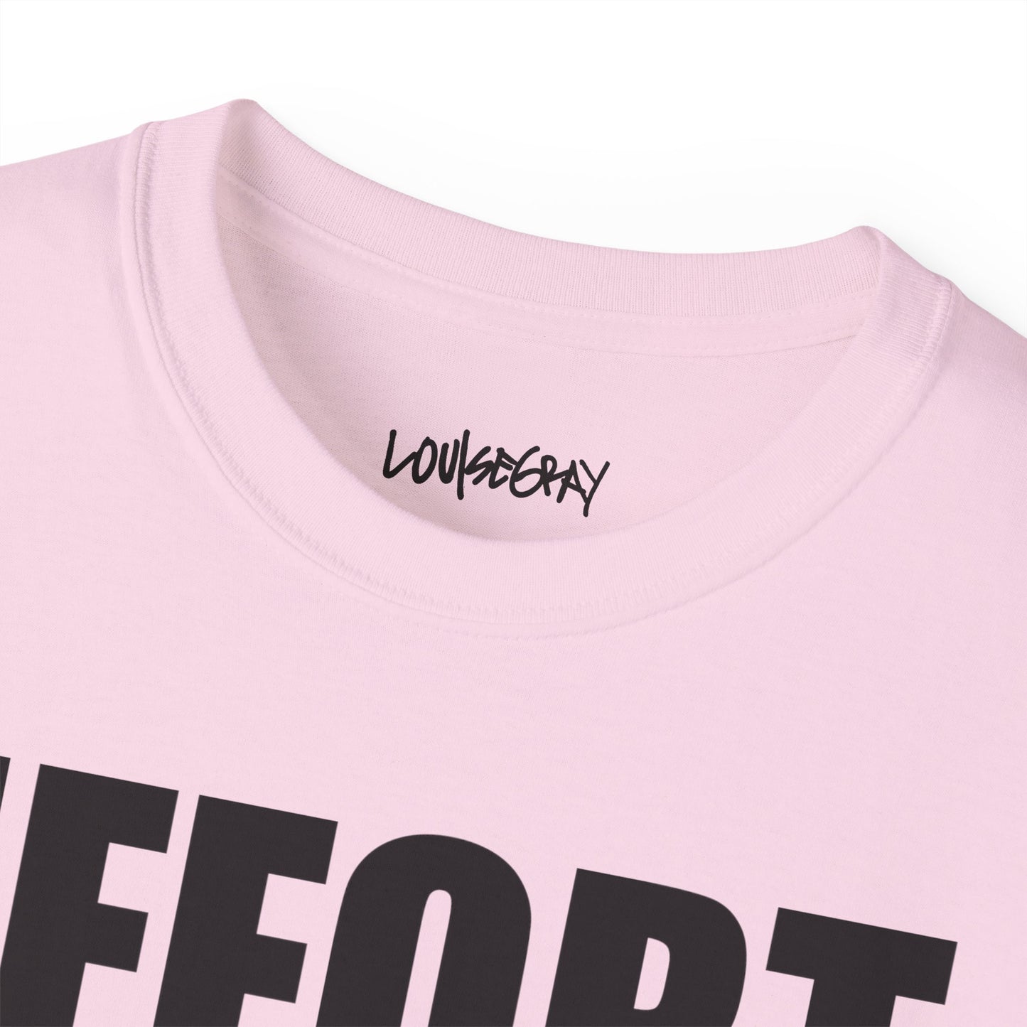 EFFORT IS THE FUTURE Ultra Cotton Slogan Tee