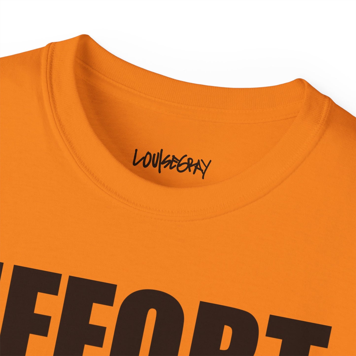 EFFORT IS THE FUTURE Ultra Cotton Slogan Tee