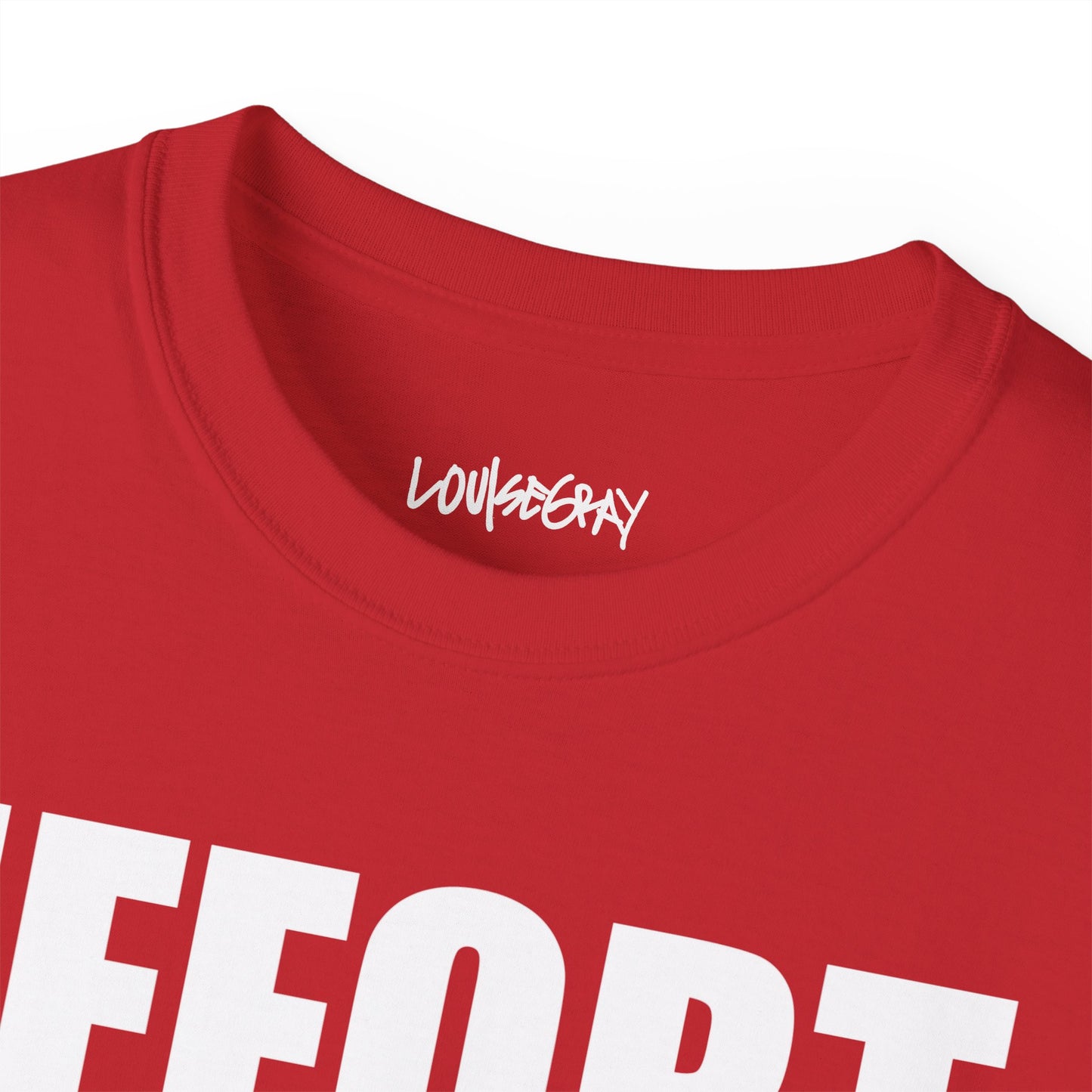 EFFORT IS THE FUTURE Ultra Cotton Slogan Tee