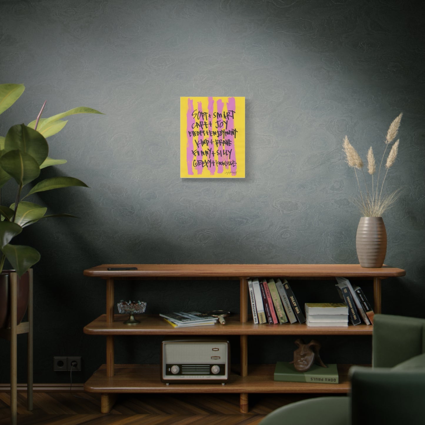 'Soft and Smart' Canvas Print
