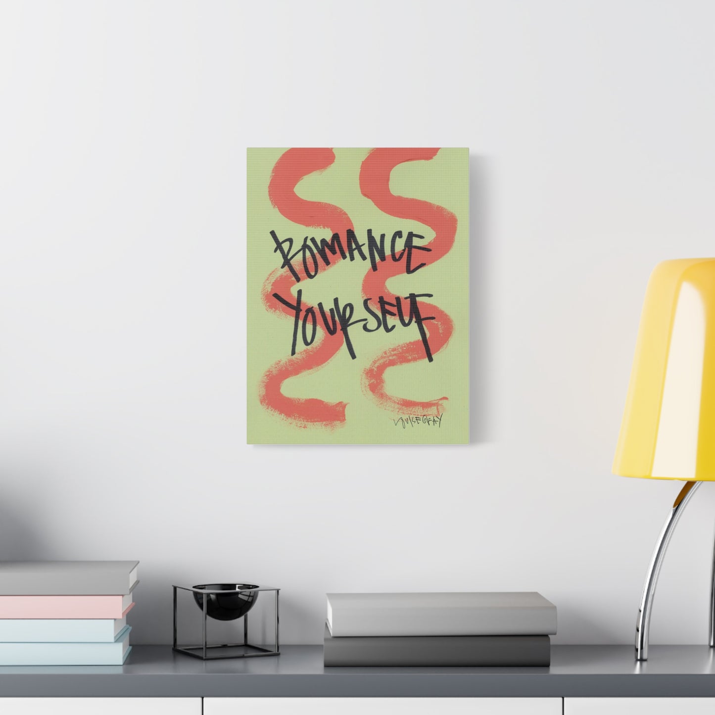 'Romance Yourself' Canvas Print