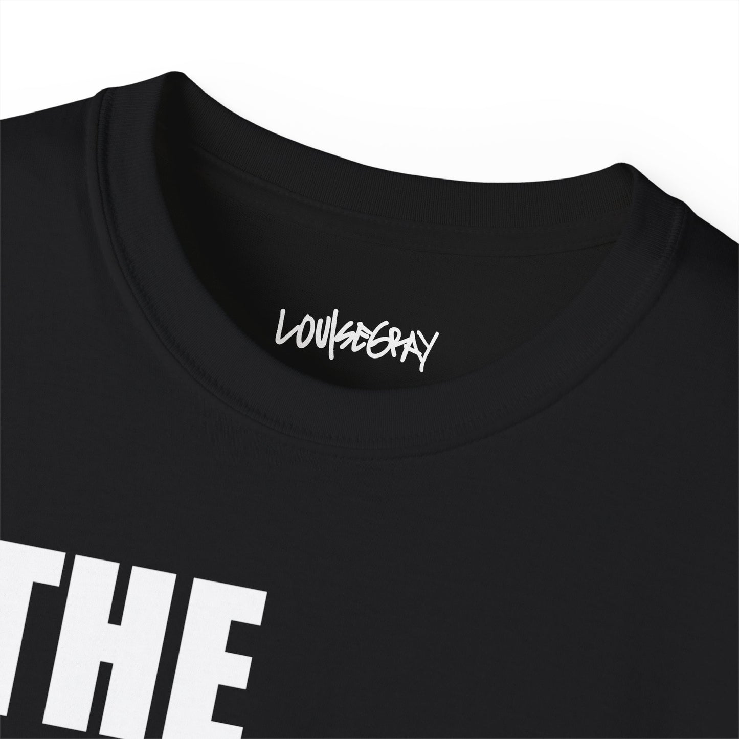 THE OPTIMISM OF IDEAS Ultra Cotton Slogan Tee